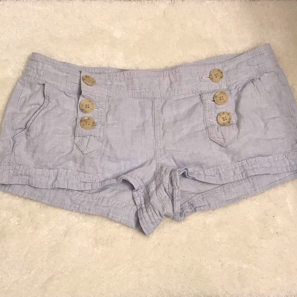 Button up shorts